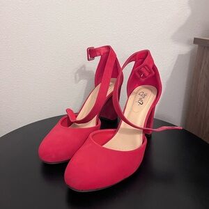 Y not Red Heels Size 11